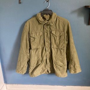 Cold Weather Mens Field Jacket Green OG Military
